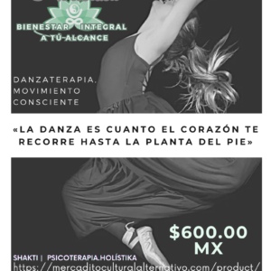 Día MUNDIAL de la DANZA: MOVIMIENTO CONSCIENTE, circulo de danza ARTEterapéutica.