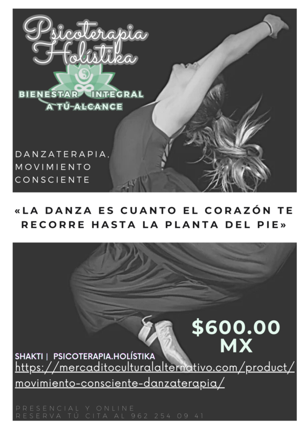 Día MUNDIAL de la DANZA: MOVIMIENTO CONSCIENTE, circulo de danza ARTEterapéutica.